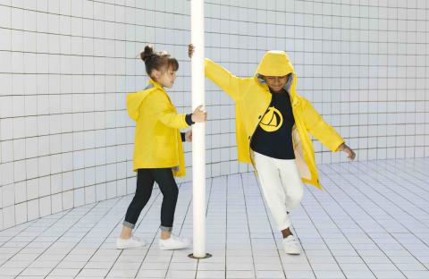 Children dressed in Petit Bateau