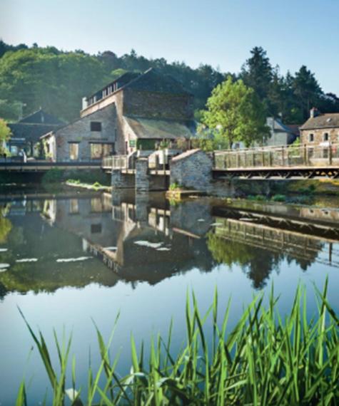 Yves Rocher's home at la gacilly